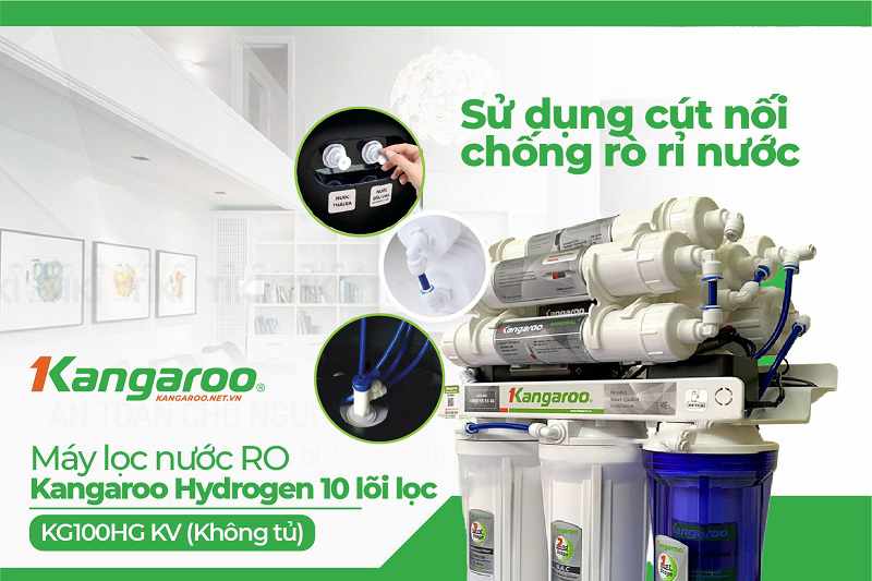 máy lọc nước kangaroo kg100hg kv